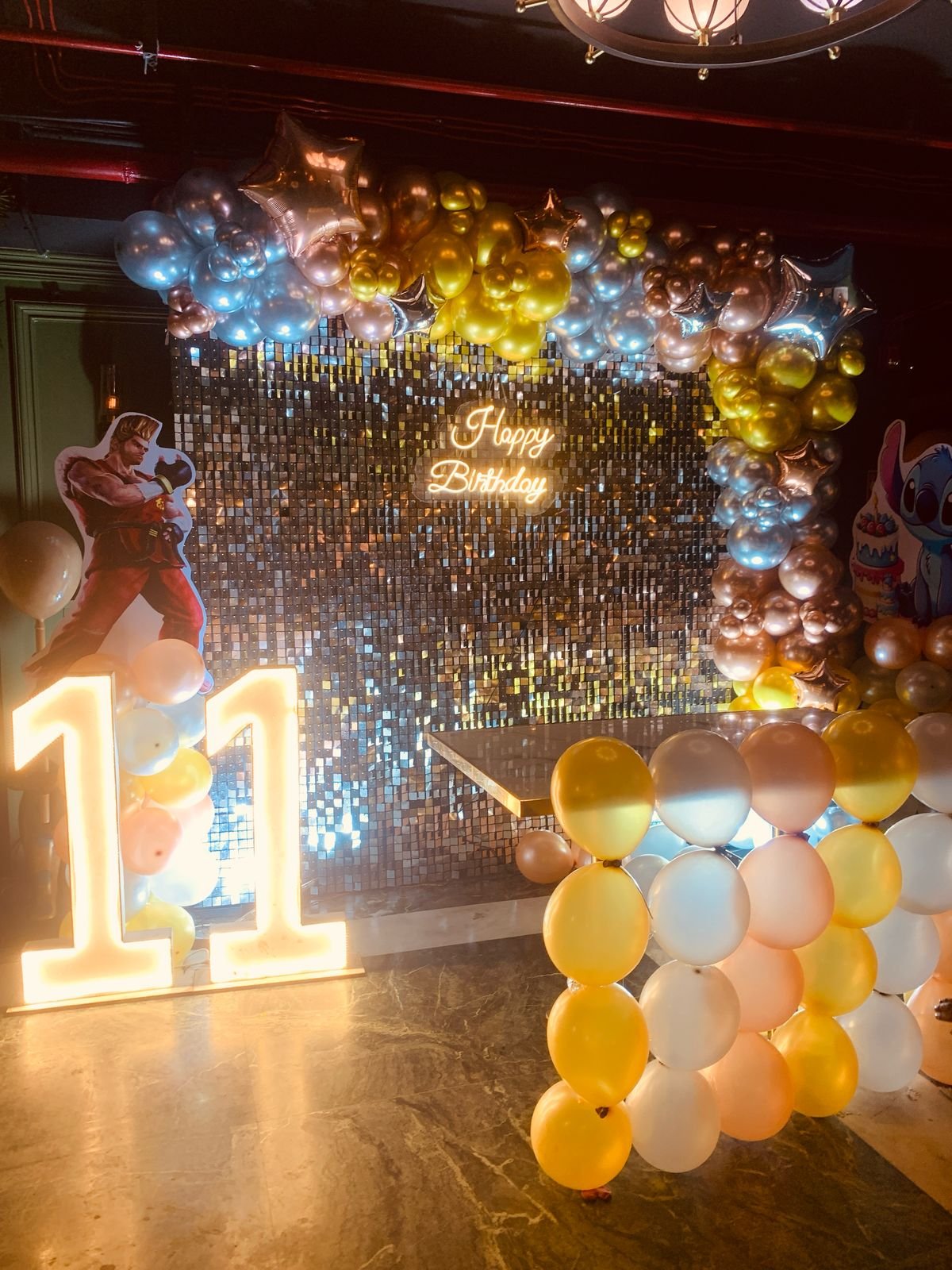 11th birthdays Decoration